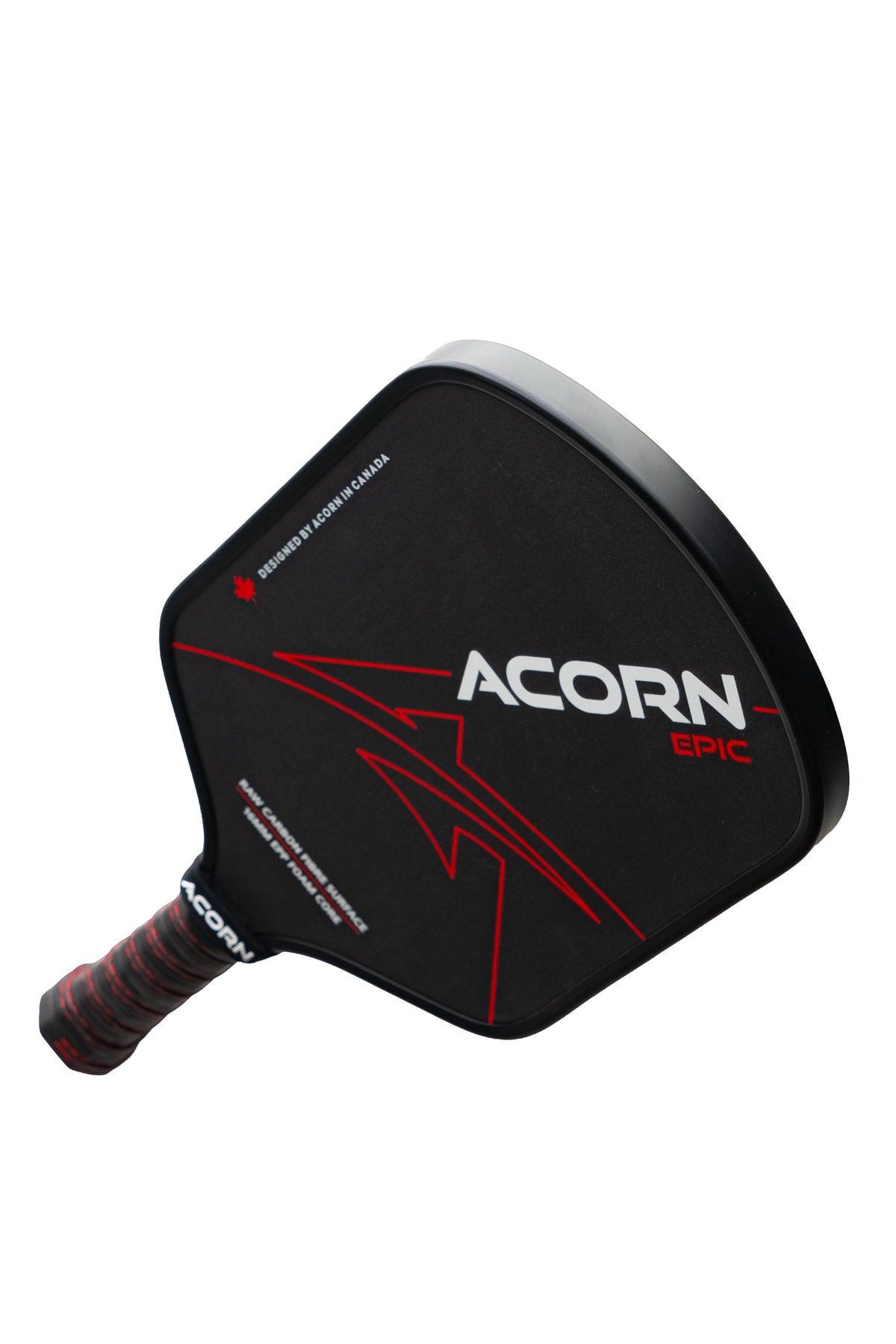Acorn Epic paddle, front, angled