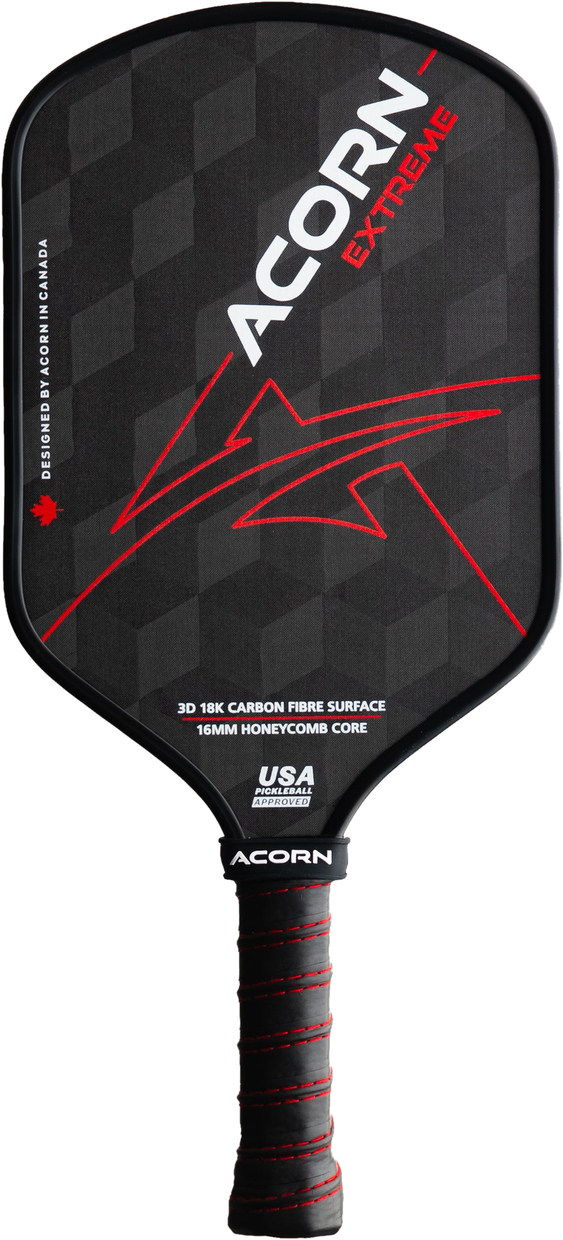 Acorn Extreme pickleball paddle, front