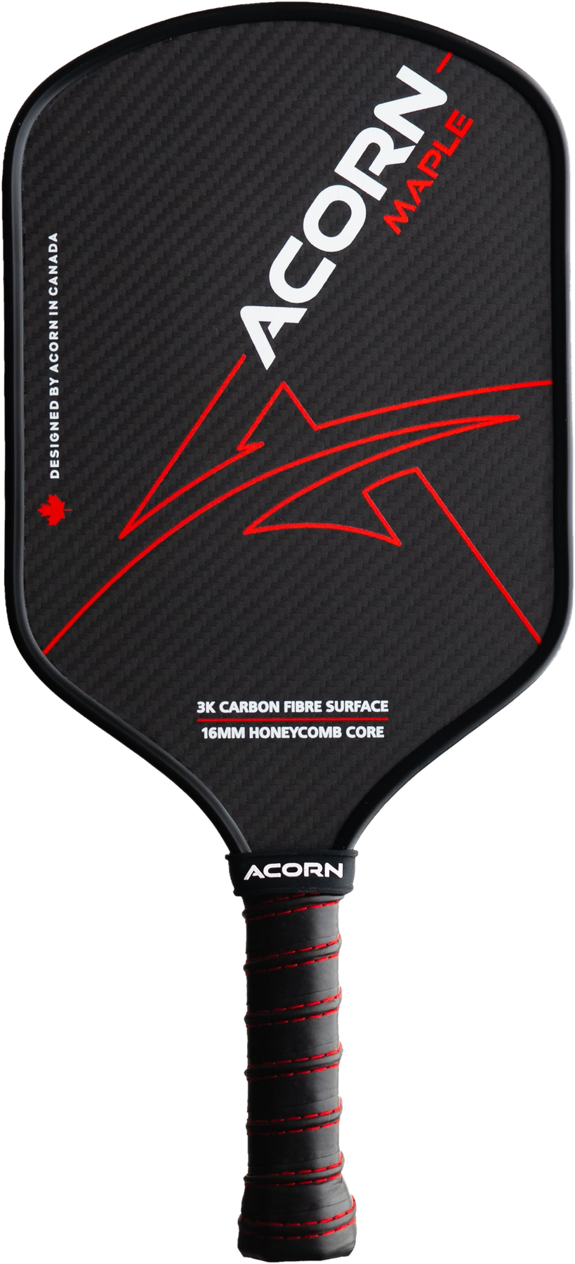 Acorn Maple pickleball paddle, front